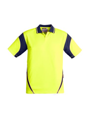ZH248- Mens Hi Vis Aztec Polo - Short Sleeve